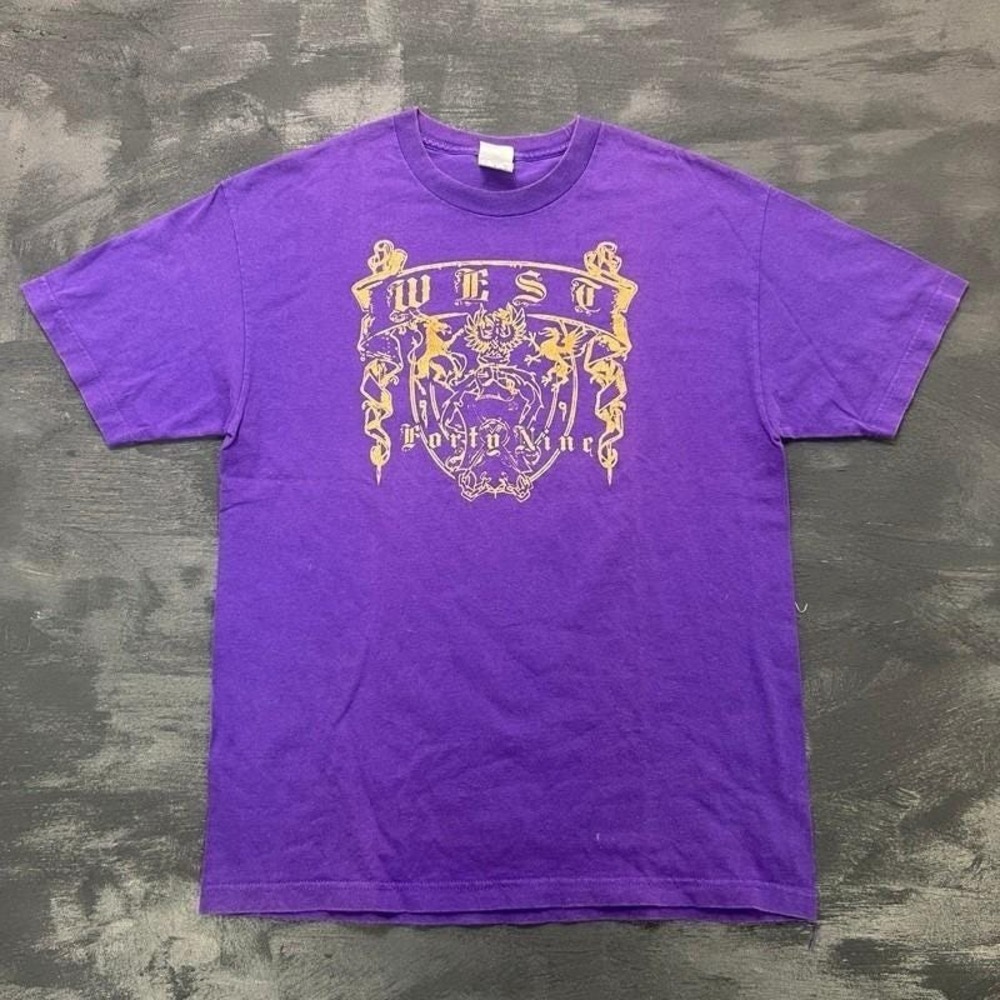 Vintage West Forty Nine Shirt Mens Large Purple 2000s Y2K Skateboard Canada